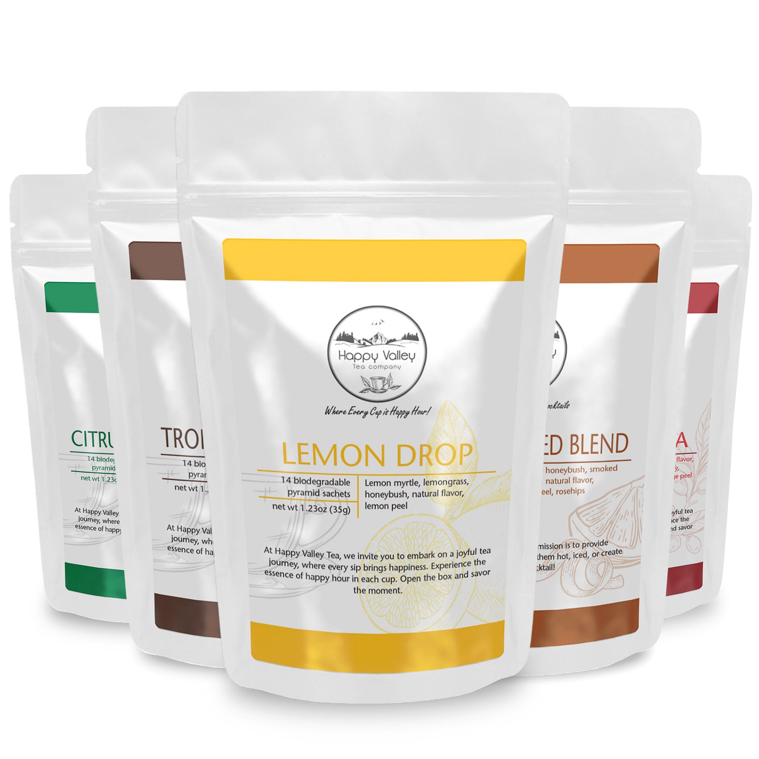 Happy Hour Bundle! Save by purchasing All 5 flavors!
