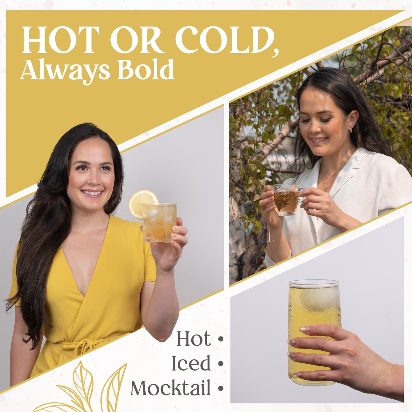 Lemon  Drop: An Herbal Lemongrass, Lemon Myrtle Blend