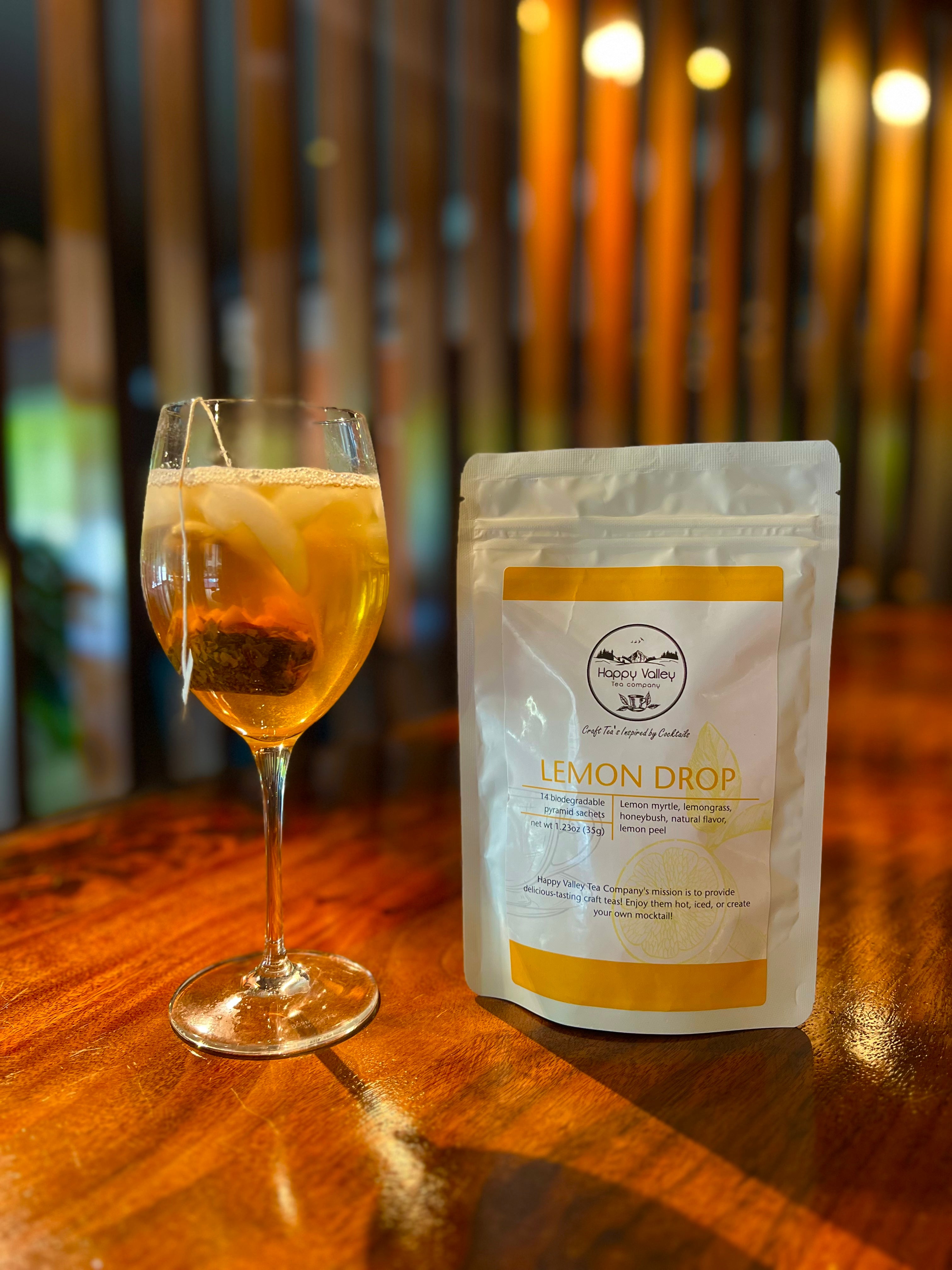 Lemon  Drop: An Herbal Lemongrass, Lemon Myrtle Blend