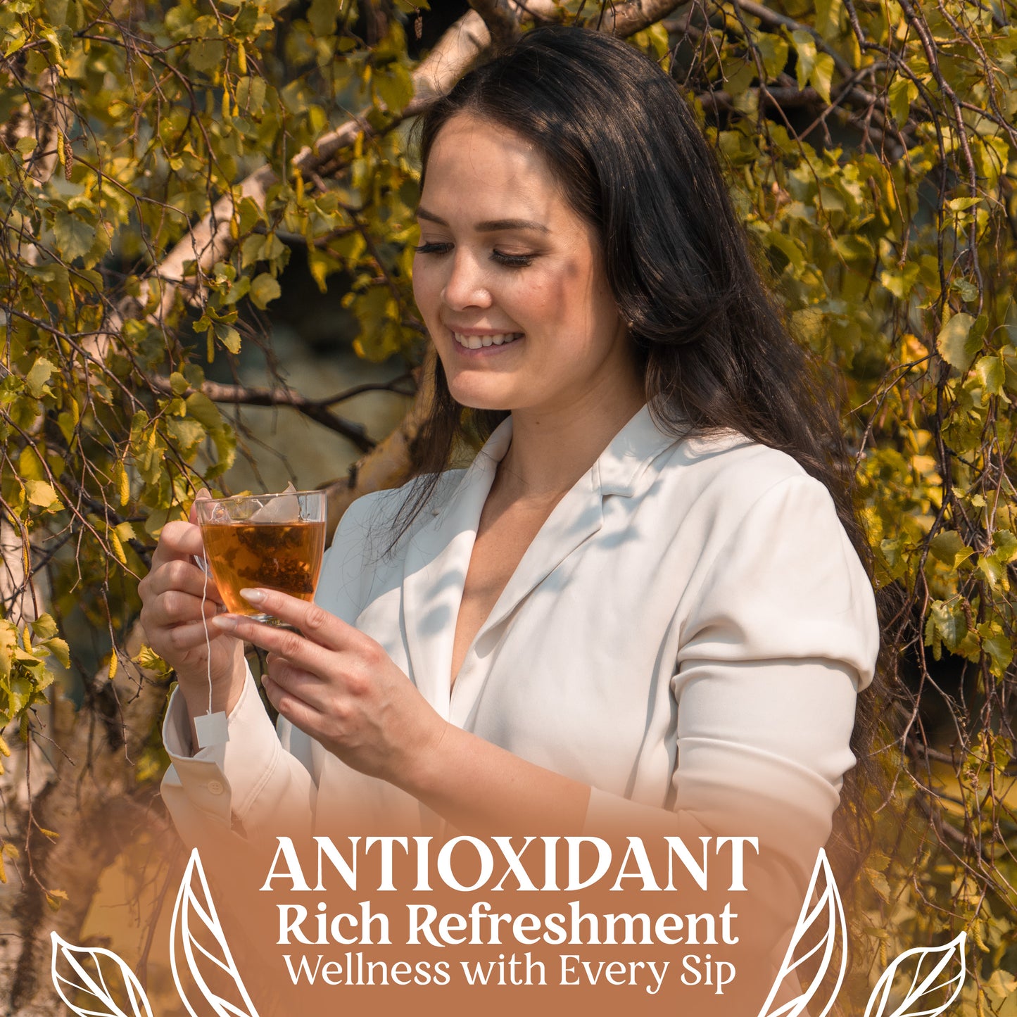 Old Fashioned:  A Blend of  Smokey Black Tea and Honeybush