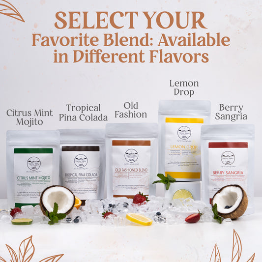 Shot Size! Sample pack of each flavor