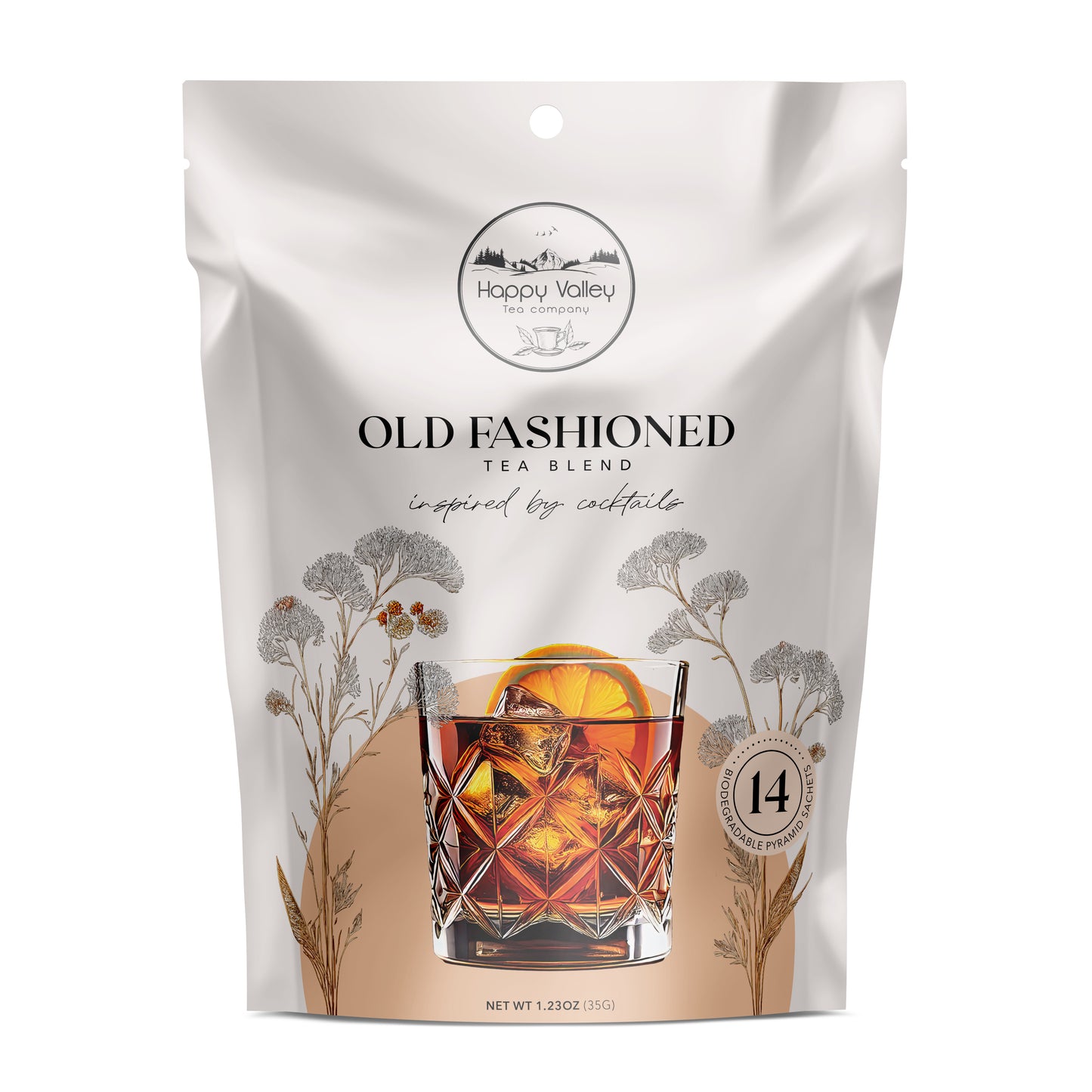 Old Fashioned:  A Blend of  Smokey Black Tea and Honeybush