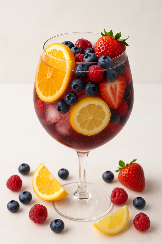 Berry Bliss Sangria – The Mocktail That Thinks It’s on Vacation from Happy Valley Tea Company