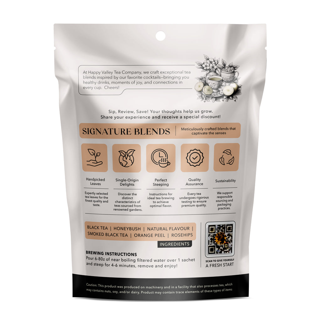 Old Fashioned Mock-tail Tea- Smokey Black Tea Blend