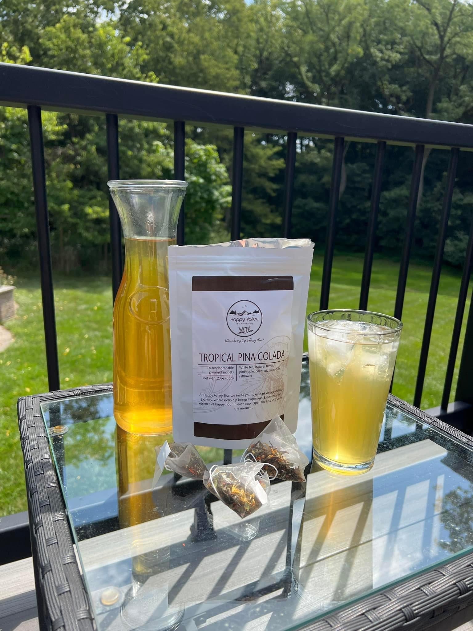 Tropical Pina Colada: A Blend of  Coconut and White Tea