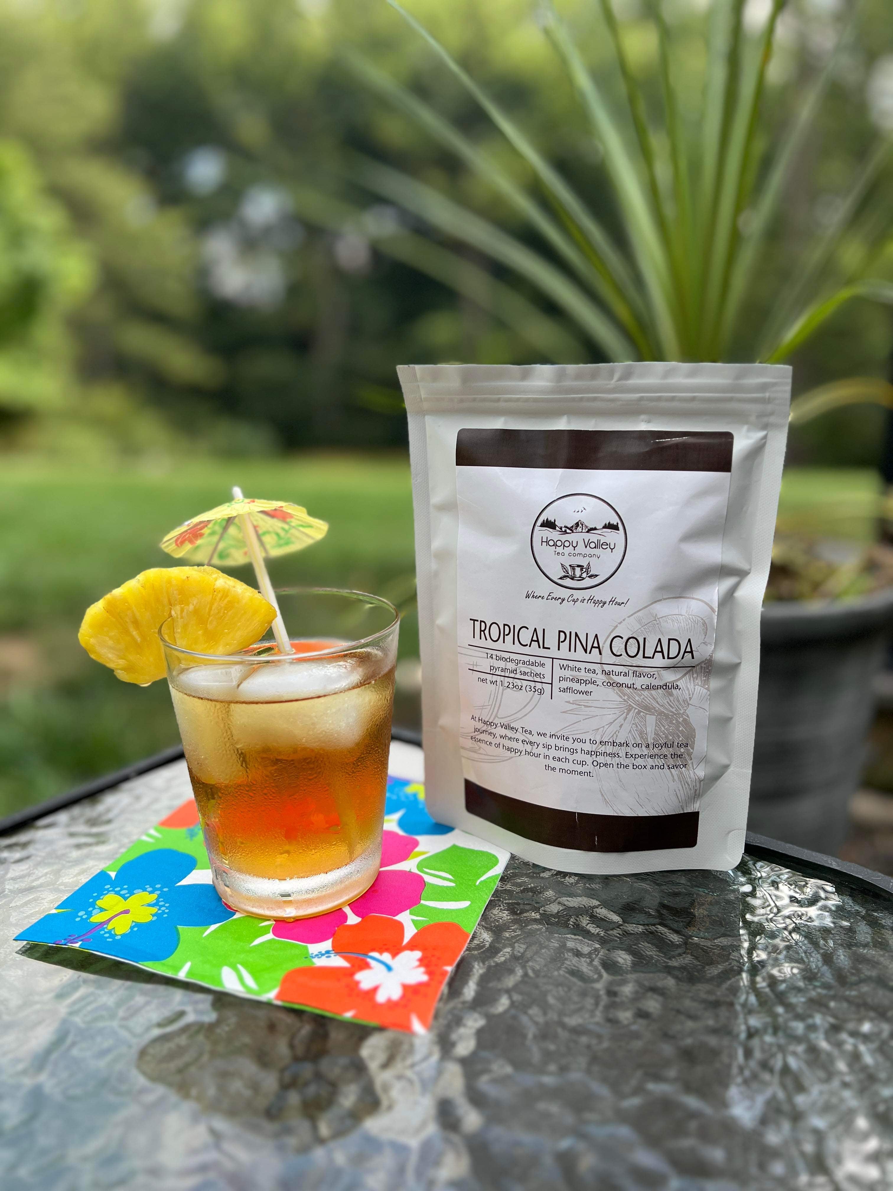 Tropical Pina Colada: A Blend of  Coconut and White Tea