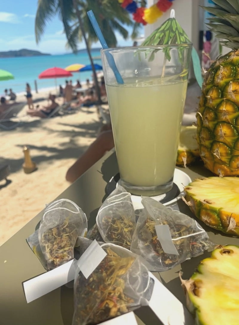 Tropical Pina Colada: A Blend of  Coconut and White Tea